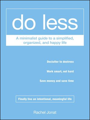 cover image of Do Less